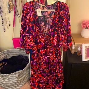 NWT Loralette Beautiful bright dress w pockets